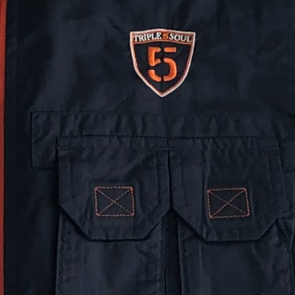 TRIPLE FIVE SOUL Nylon Vest NEW - Picture 12 of 13